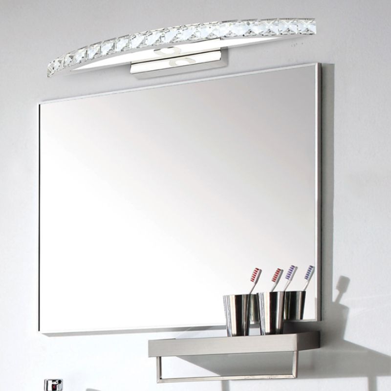 Metal Linear Vanity Wall Lights Contemporary Style 1 Light Vanity Lighting Ideas