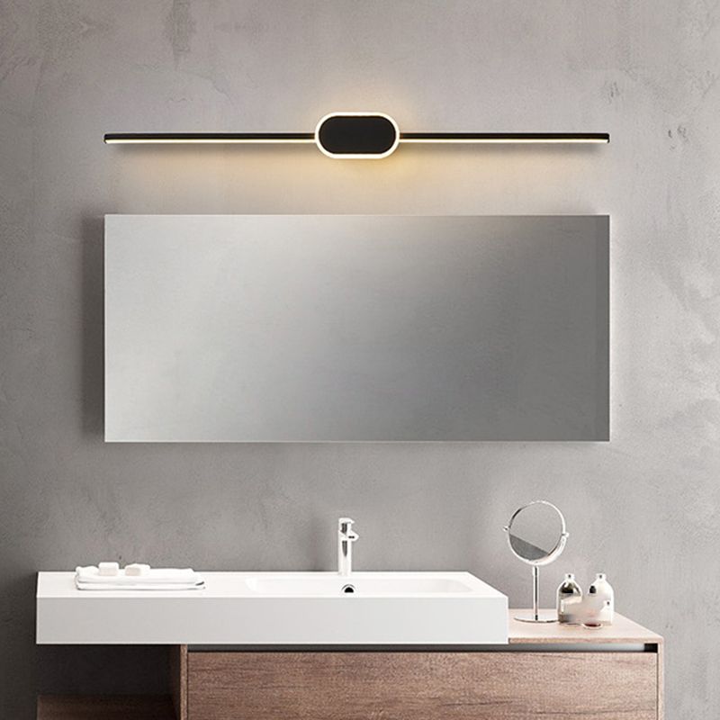 Minimalism LED Mirror Lamp Metal Bathroom Vanity Light Fixtures