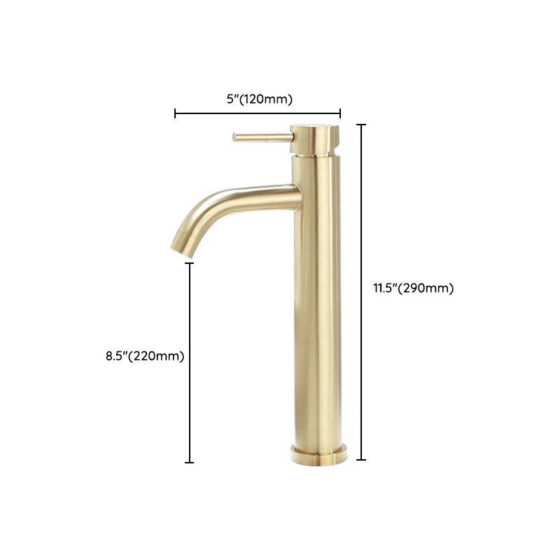 Deck Mounted Roman Tub Faucet Low Arc Tub Faucet Set in Gold