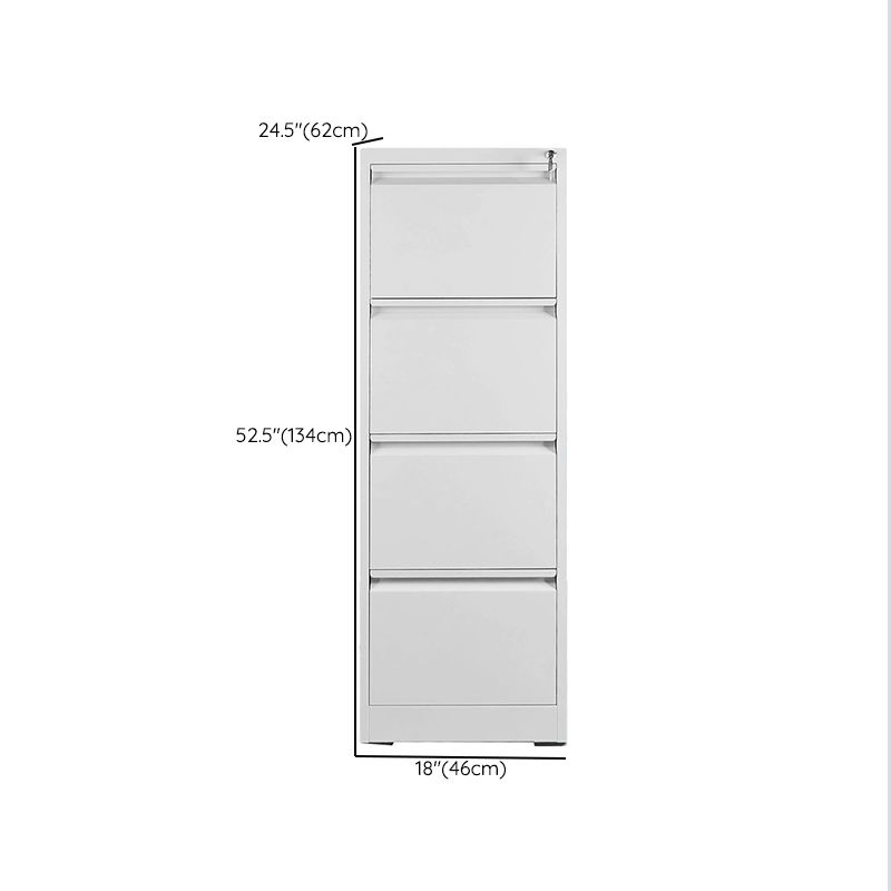 Contemporary Style File Cabinet Metal Filing Cabinet for Home Office