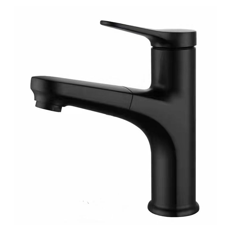 Contemporary Style Centerset Faucets Bathroom Faucets with Lever Handle