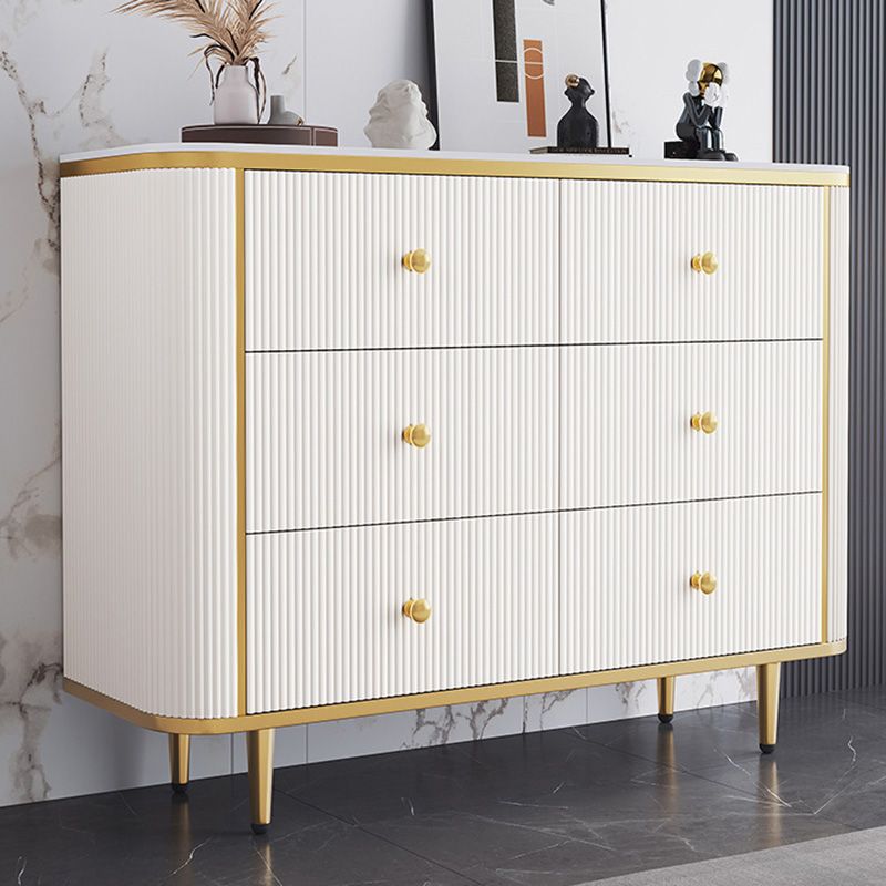 Modern Accent Chest 14.96" Wide Chest with Drawers, Water Resistant