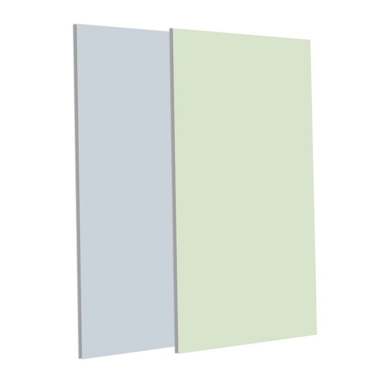 Solid Color Singular Tile Modern Straight Edge Matte Rectangular Floor Tile