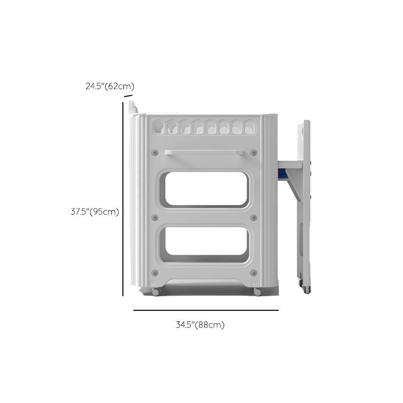 White Baby Changing Table Modern Changing Table with Storage