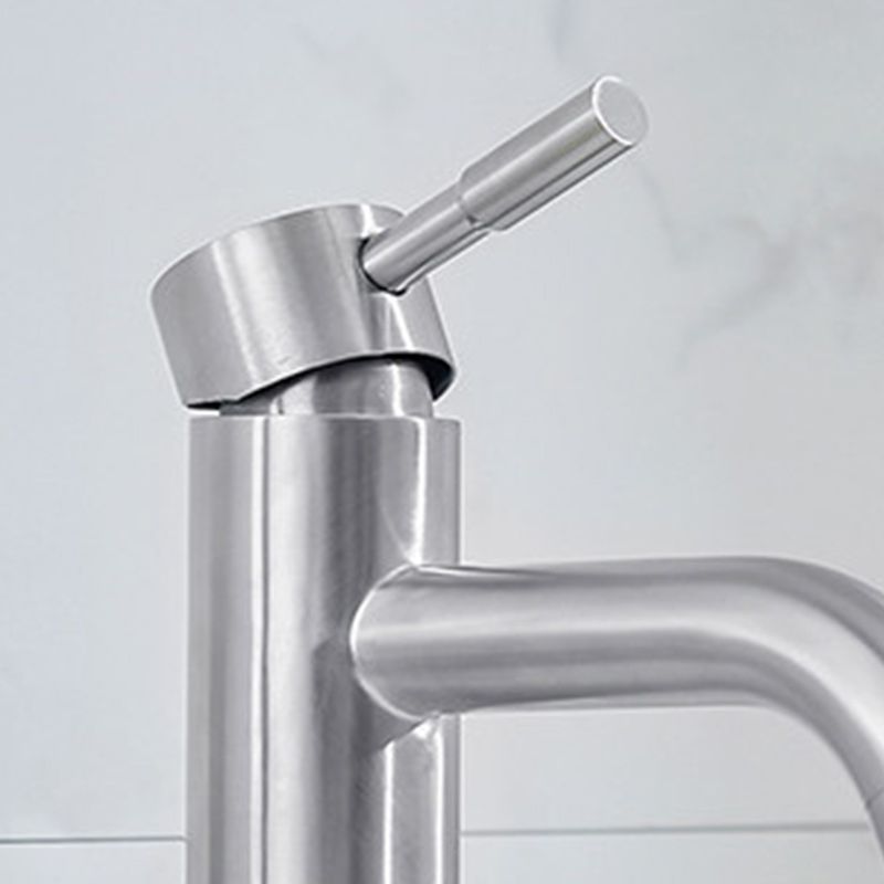 Contemporary Vessel Faucet Single Handle Low Arc Copper Vessel Faucet