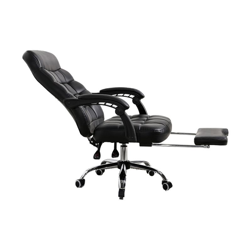 Padded Arms Chair Tilt Mechanism No Distressing Ergonomic Slide Chair