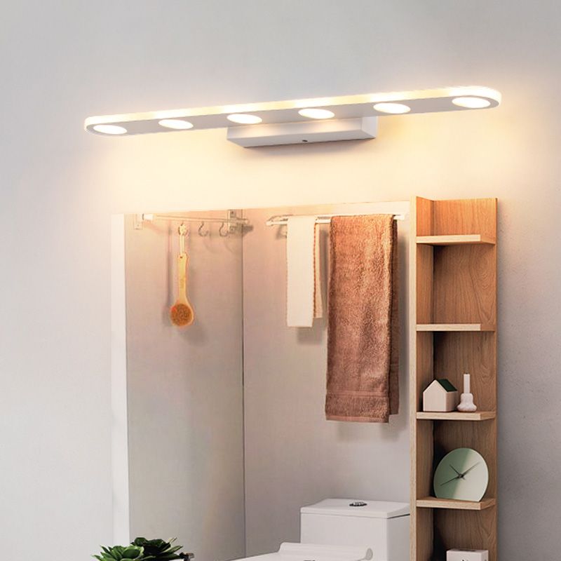 Moderne lineaire muurscheiding Simplicity Badkamer ijdelheid verlichtingsarmatuur