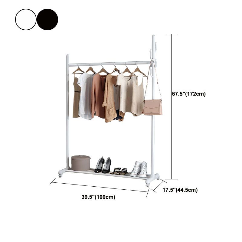 Coat Hanger Metal Hanging Hooks Storage Shelf Entryway Kit Hall Stand