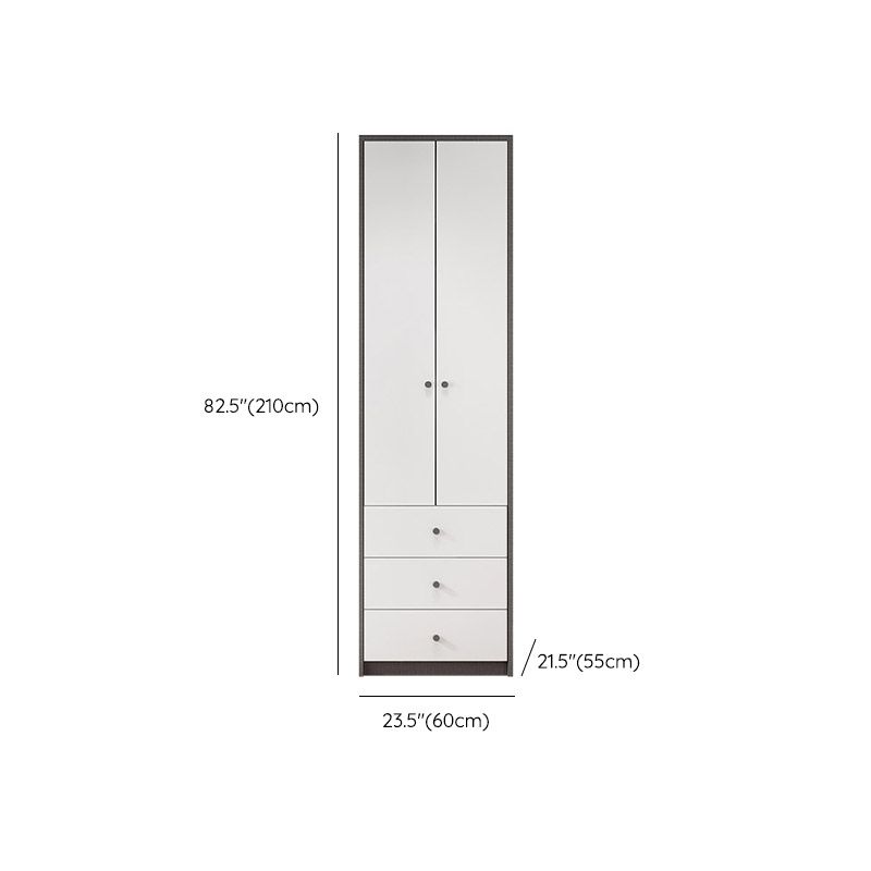 Manufactured Wood Wardrobe Armoire Contemporary Youth Armoire