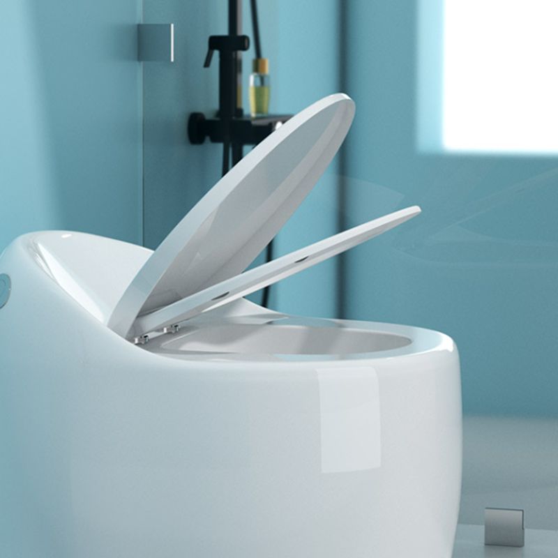Modern Ceramic Flush Toilet Seat Included Toilet Bowl for Washroom