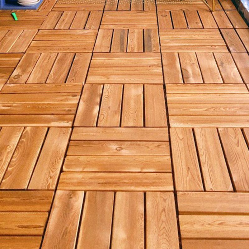 Farmhouse Engineered Floor Tile Water Resistant Click Lock Indoor Wooden Floor