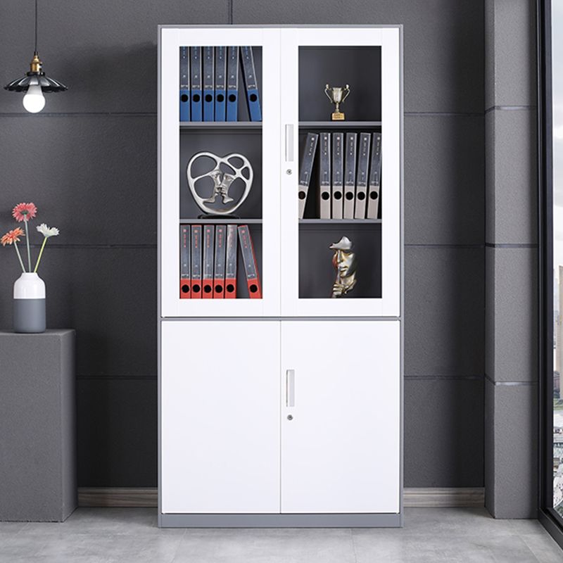 Classical Vertical File Cabinet Metal Filing Cabinet with Storage Shelves