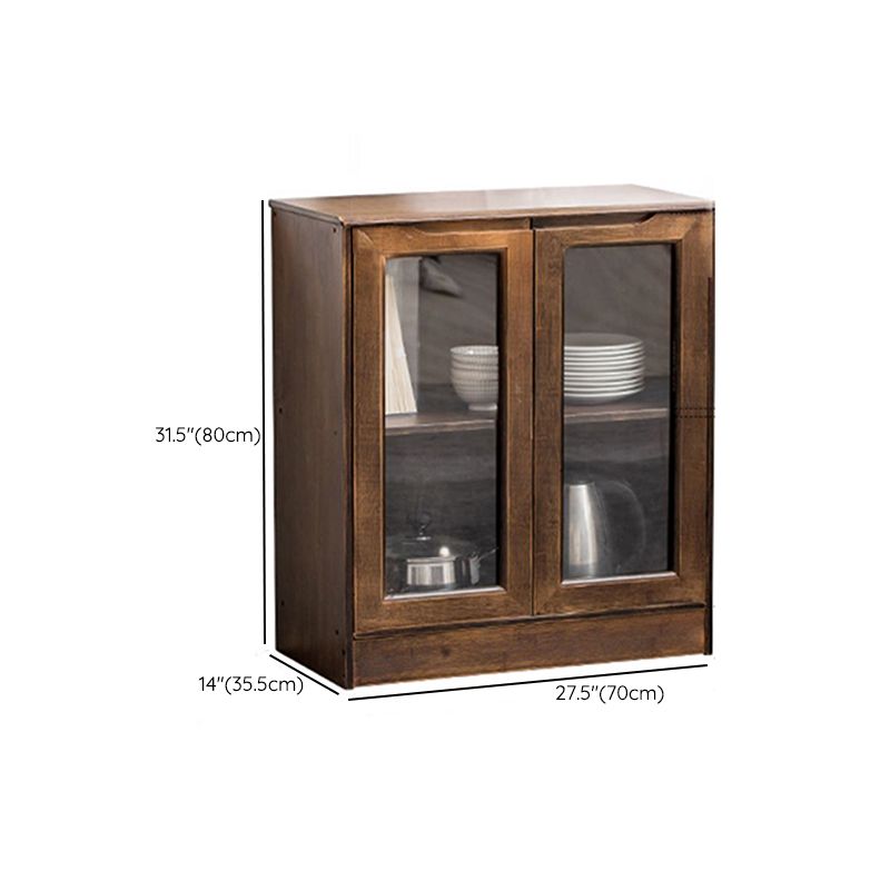 Contemporary Sideboard Table Bamboo Sideboard Cabinet for Kitchen