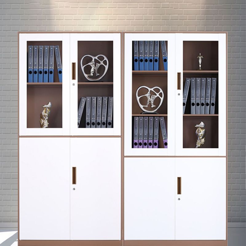 Classical Vertical File Cabinet Metal Filing Cabinet with Storage Shelves