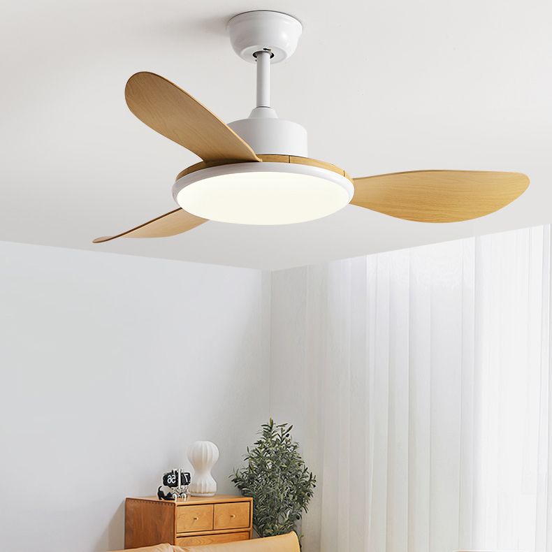 Unique Shape Metal Ceiling Fan Light Kids Style Single Light Ceiling Fan Lamp