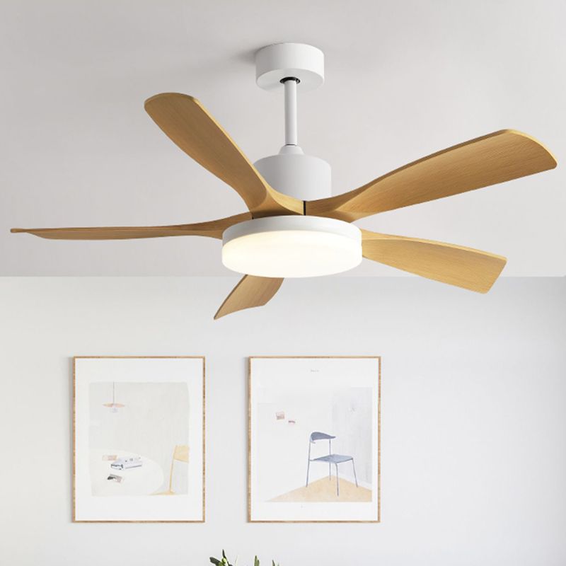 Simplicity 6-Blade Ceiling Fan Lighting with ABS for Dining Room