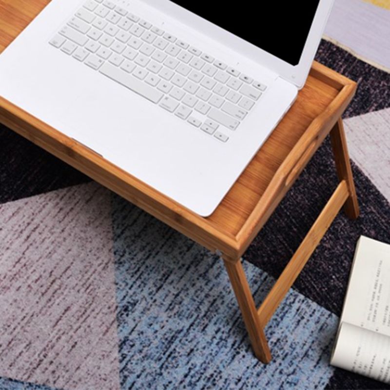 Contemporary Artificial Wooden Office Desk Folding Writing Desk for Office