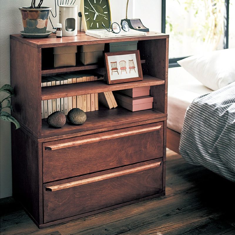 Modern Side Board Pine Sideboard Table with Doors for Living Room