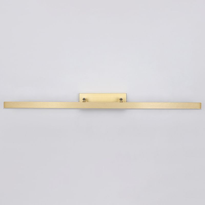 Gold Vanity Wall Light Simple Modern LED Wall Lamp for Bathroom