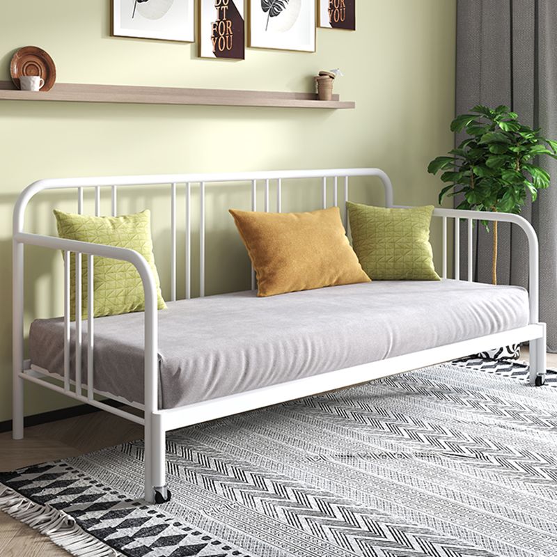 Industrial Metal Daybed 39.37 Inches Tall Open Frame Iron Daybed