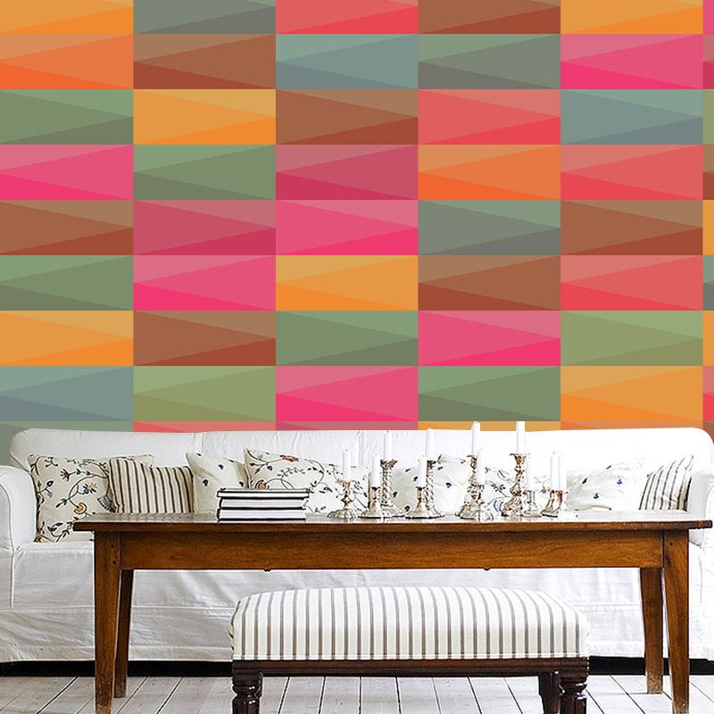 Geometric Photography Stain Resistant Wallpaper Living Room Mural Wallpaper