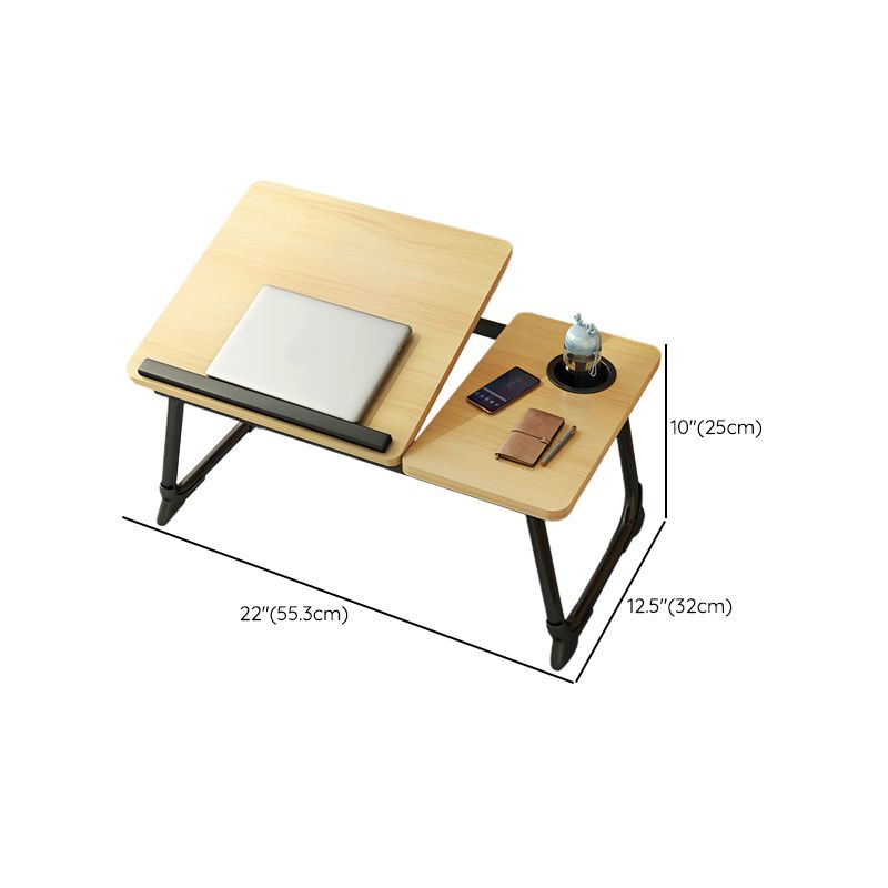 Contemporary Artificial Wood Writing Desk Folding Office Desk for Office