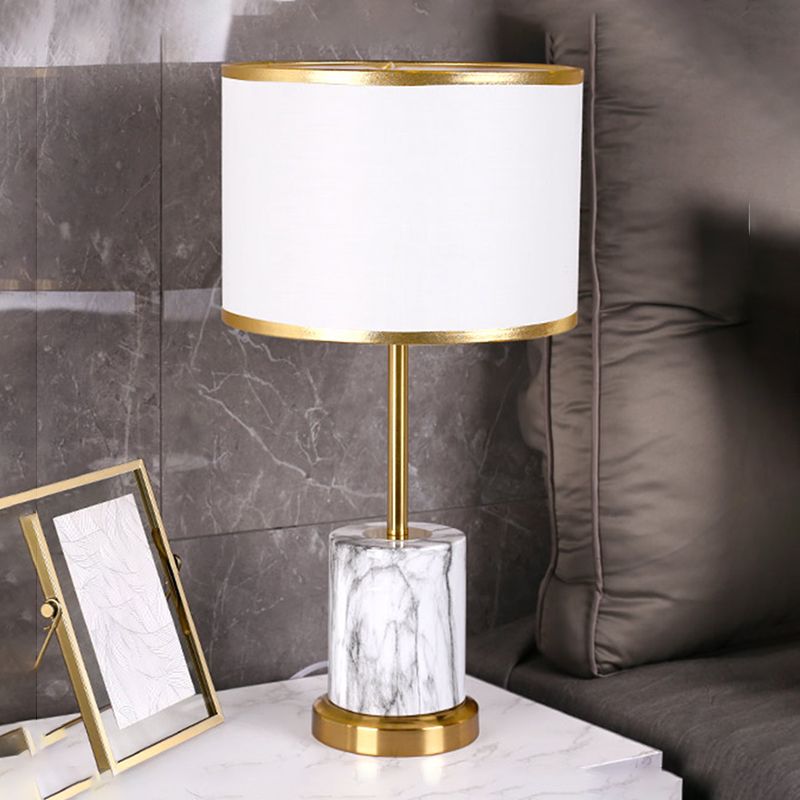 Postmodern 1-Light Metal Table Lamp with Touch-Sensor Control Table Light