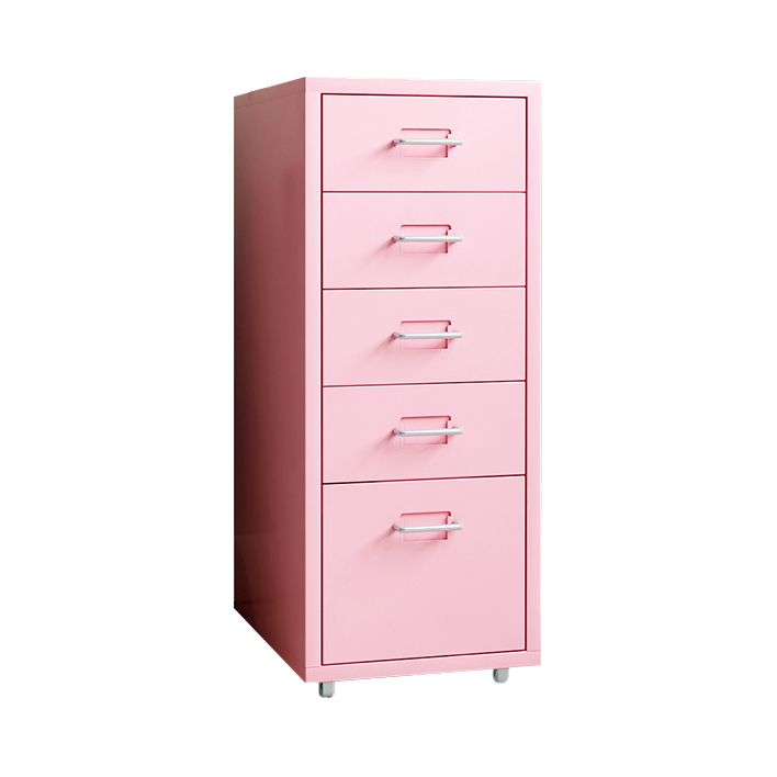 Contemporary File Cabinets Steel Frame Fireproof File Pedestal for Office