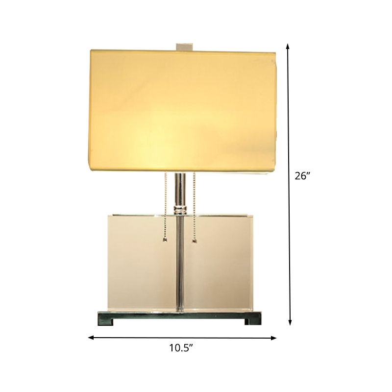 Distanza ombreggiata Light MODER MODERNA MODICA 2 10,5 "/13" Lampada da tavolo larga con catena a trazione