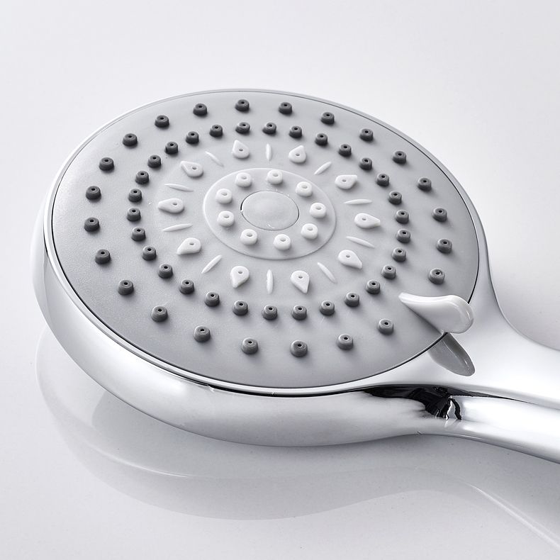 Contemporary Handheld Shower Head High Flow 5-Spray Patterns Wall-Mount Showerhead