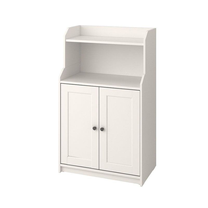 Modern White Sideboard Server Cabinets Included Server for Dining Room