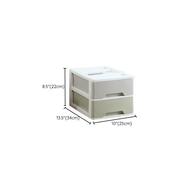 Modern Plastic Cabinet Drawers Storage Filing Cabinet for Office