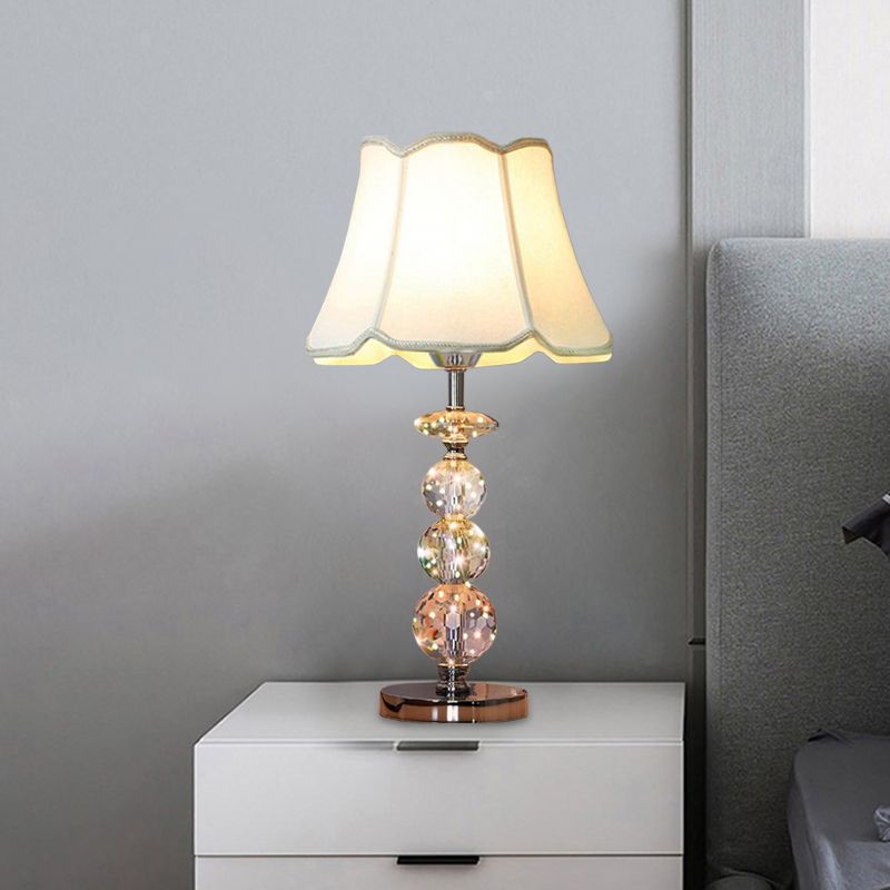 Ball Clear Crystal Lampe LAMPE MODERNE 1 BULBE BEIGE / CAFE