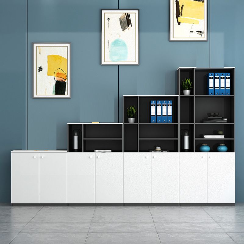 Contemporary Style File Cabinet Lateral Wood Vertical Filing Cabinet for Home Office