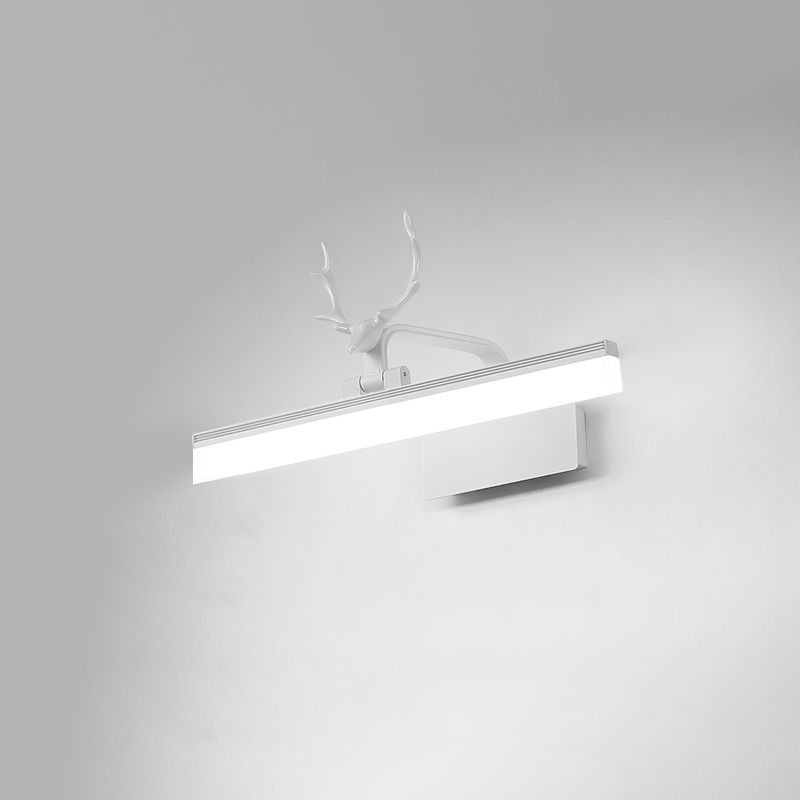 Metal Wall Lighting Fixture Minimalist LED Wall Mount Light Fixture for Bathroom