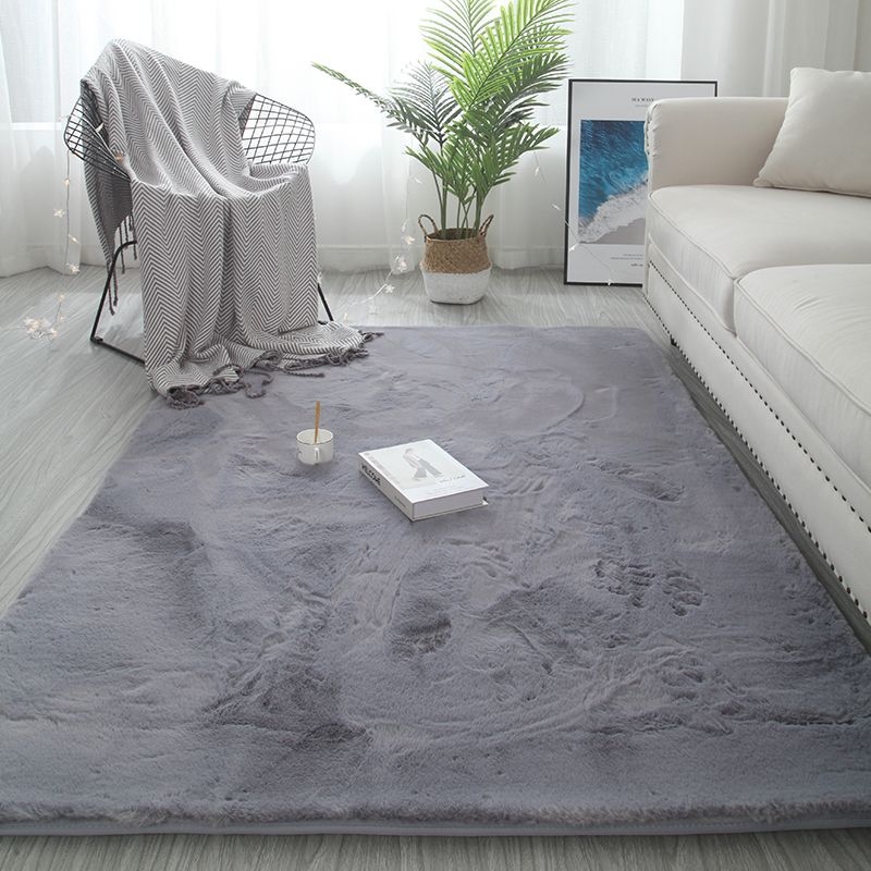 Tapis nature multi-couleurs Un tapis nordique en peluche Nordic Washable Anti-slip Backing Tacle résistant à la zone de la tache pour le salon