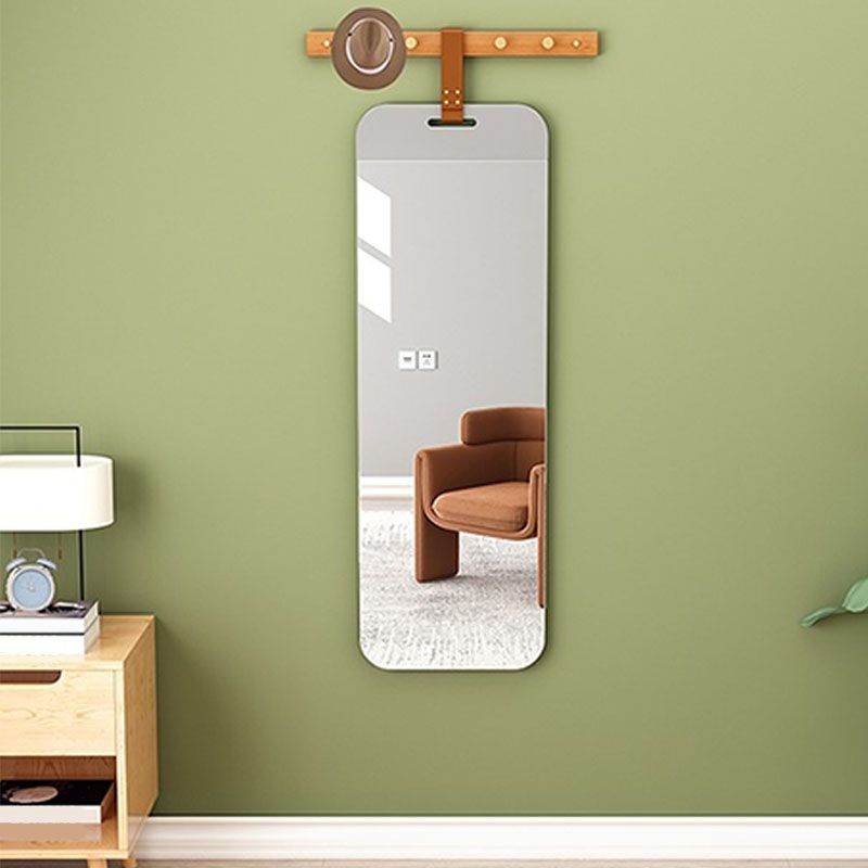 Wall-Mounted Hall Stand with Mirror Included  Hall Tree for Living Room