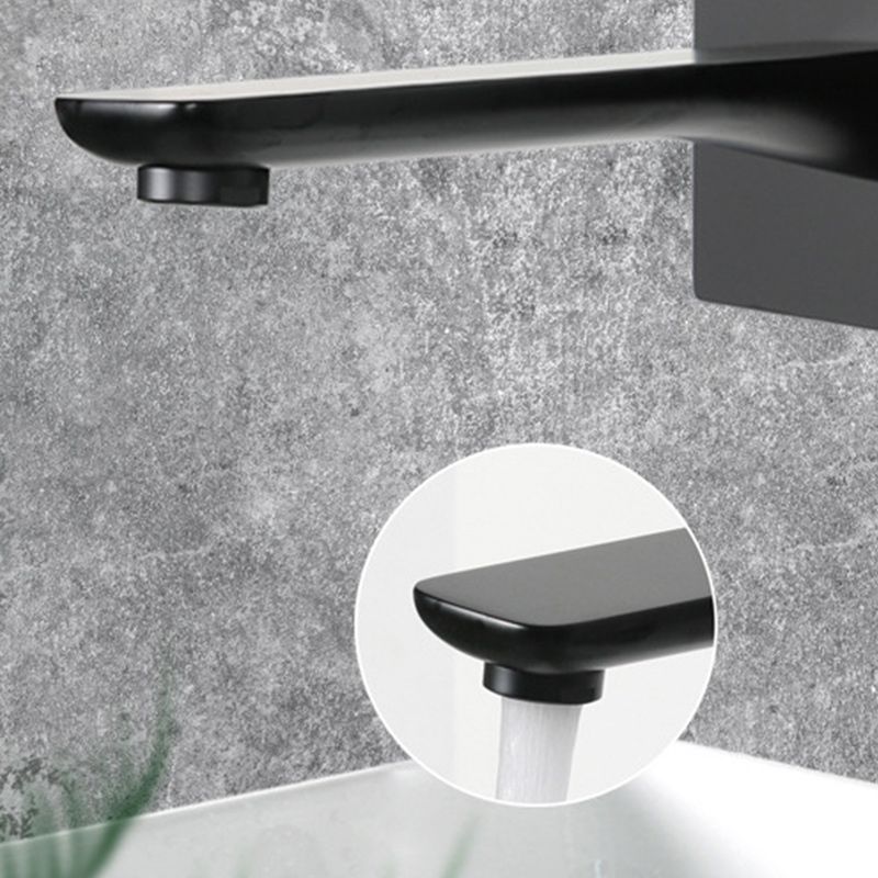 Contemporary Style Faucets Wall Mounted Faucets with Lever Handles