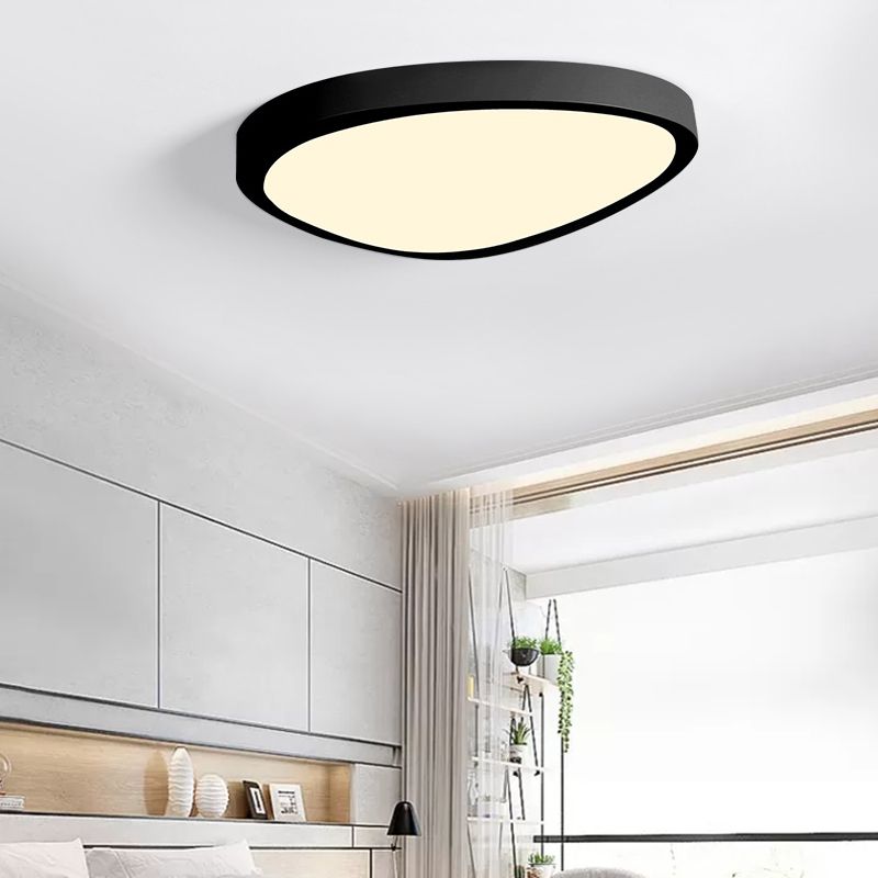 Acryl Driehoek LED Flush Plafond Licht Baby Kamer Macaron Loft Candy Gekleurde Plafond Lamp