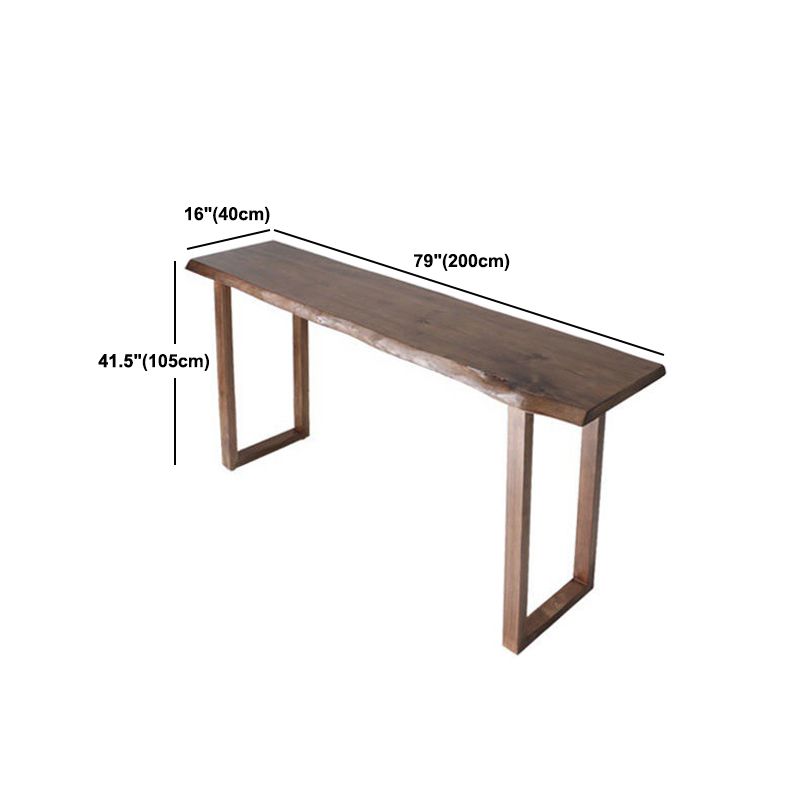 Modern Wooden Bar Counter Table Rectangle Bar Counter Table for Kitchen