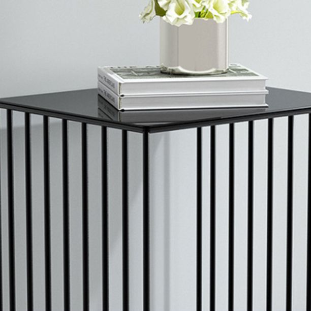 Metal Bedside Cabinet Open Storage Bedside Cabinet for Bedroom