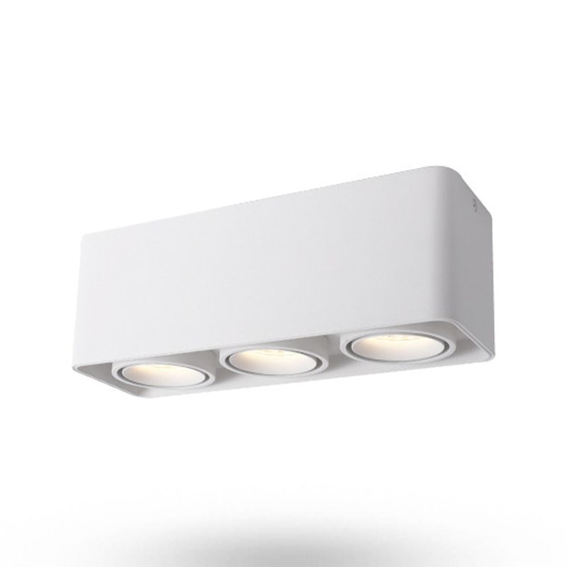 Modern Simple Style Aluminum Ceiling Light Rectangle Shape LED Ceiling Lamp for Bedroom