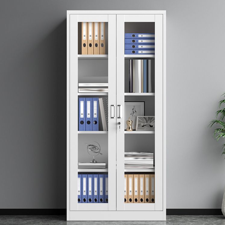 Traditional Cabinet Steel Locking Drawers and Storage Shelves Filing Cabinet