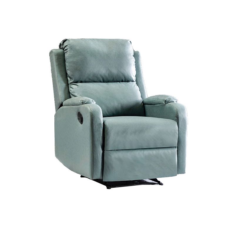 Massage Home Theater Recliner Solid Color Upholstered Recliner Chair