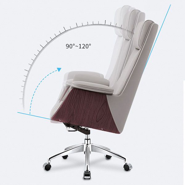 Contemporary Style Office Chair Adjustable Task Chair with Wheels