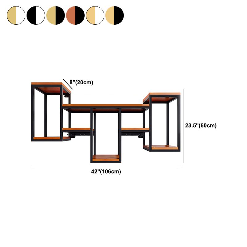 Wall Mounted Wine Holder Manufactured Wood Wine Holder Rack-41.7" X 7.87" X 23.6"