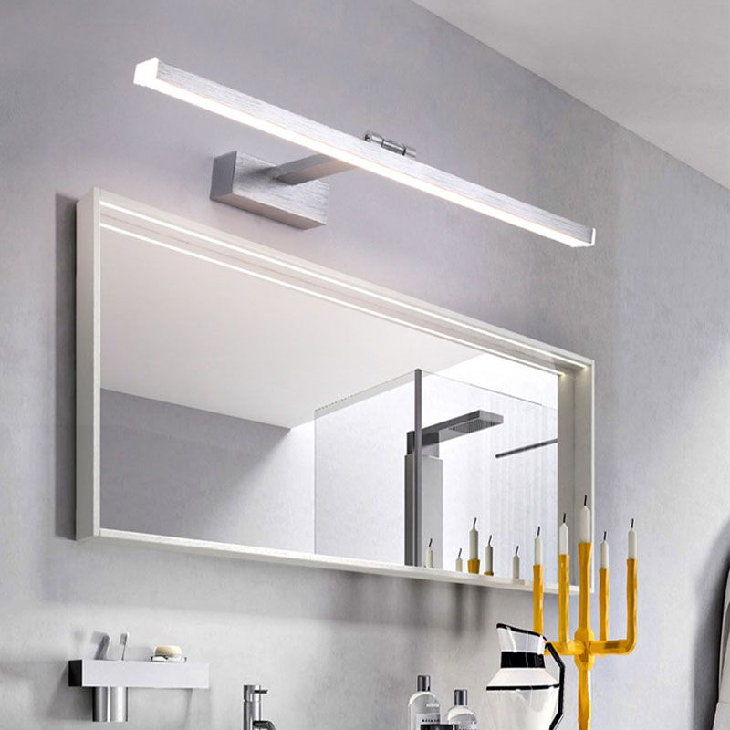 1-Licht-Aluminium-Wandleuchte-Leuchten Linear moderner Vanity-Wandleuchten