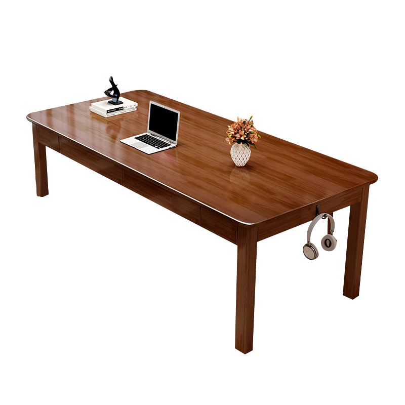 Rectangle Wooden Writing Desk Modern Style Computer Desk for Home