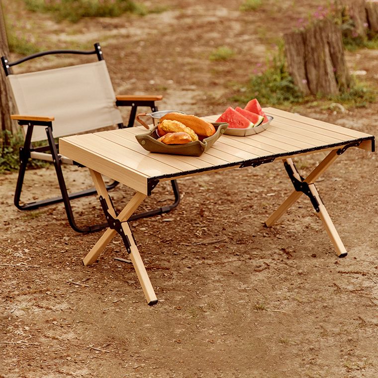 Rectangle Aluminum Frame Camping Table Contemporary Removable Camping Table