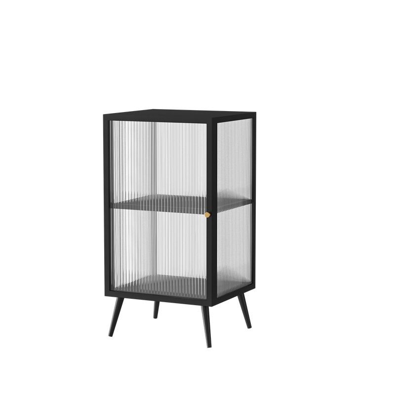 Modern Storage Cabinet Glass Door Display Cabinet for Dining Room